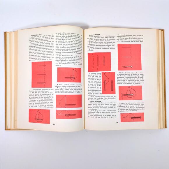 Singer Sewing Book Gladys Cunningham 1969 FIRST EDITION Third Printing Vintage - Picture 5 of 6